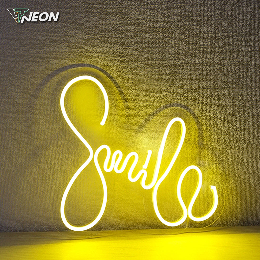 Smile Neon Sign