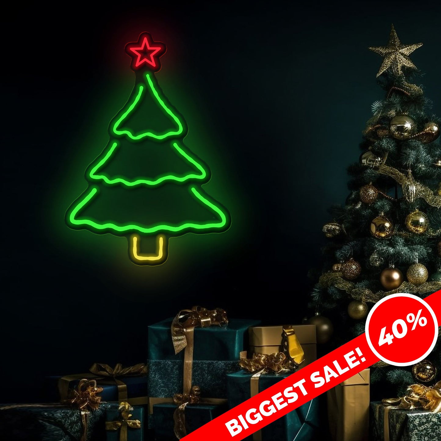 Christmas Tree Neon Sign